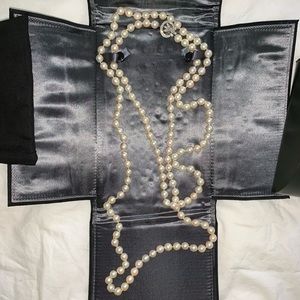 Pearl and Diamond Necklace